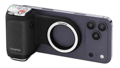 ChargeHub one-tap camera wake-up wireless shutter remote for iPhone